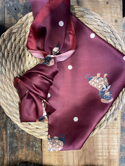 SCARF TAX RÖD