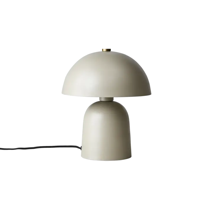 BORDSLAMPA FUNGI S BEIGE