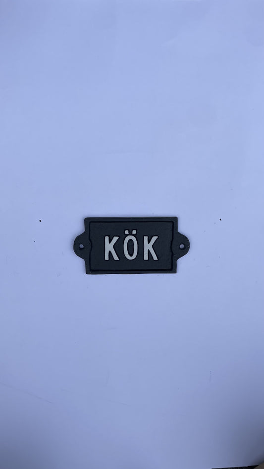SKYLT KÖK
